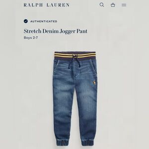 Polo Ralph Lauren Stretch Denim Jogger Pant